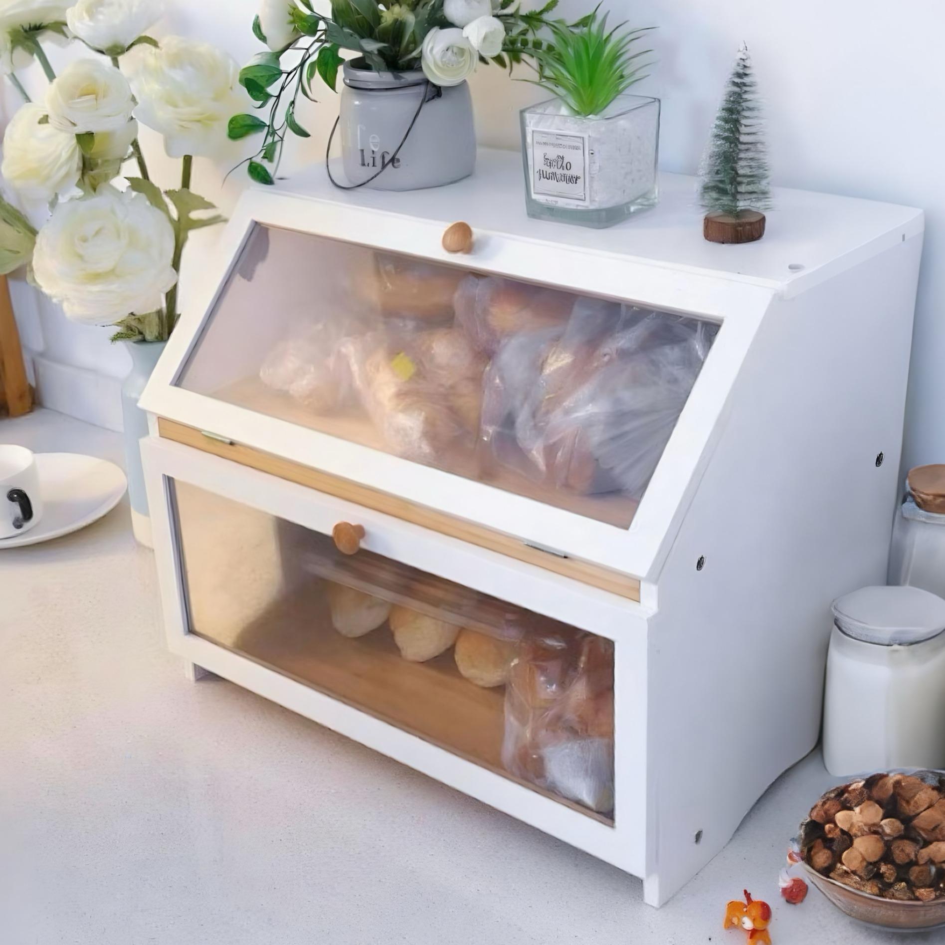 Commercial Kitchen Utensil Organizer - HOMEKOKO Contenitore per Pane a Doppio