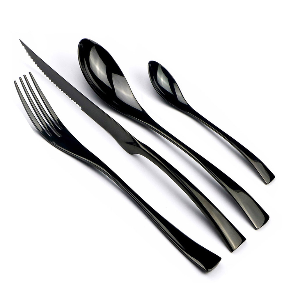 Commercial Kitchen Knives - 4-Piece 18/10 Posate In Acciaio Inox