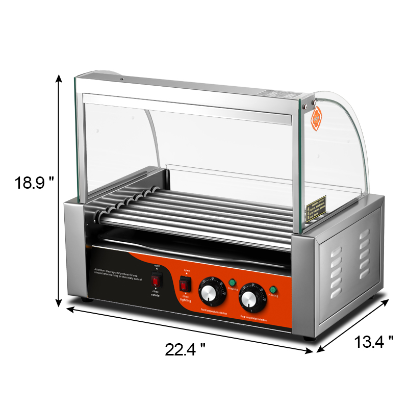 Commercial Kitchen Grill - Griglia Elettrica Commerciale in Acciaio Inox