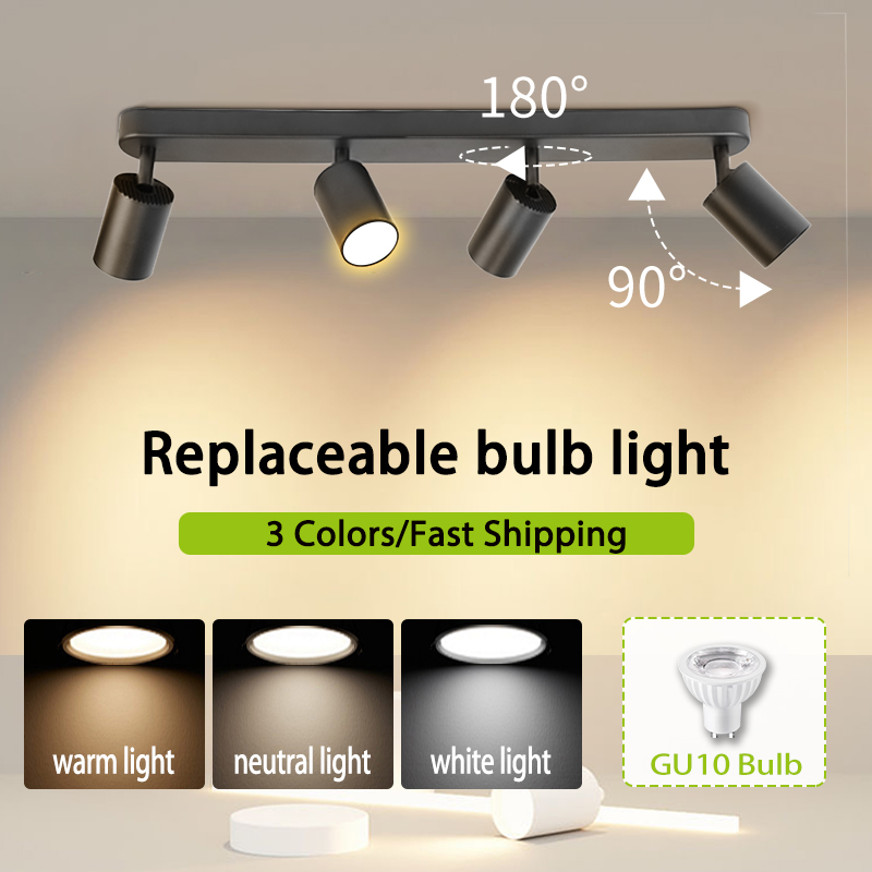 Commercial Kitchen Ceiling - GU10 Faretto a binario a LED