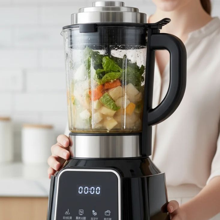 Commercial Blender Heavy Duty - Macchina Compatta Completamente Automatica per Latte
