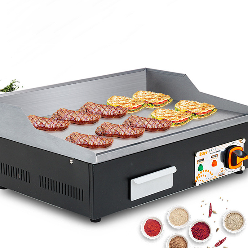 Commercial Kitchen Grill - Griglia Teppanyaki commerciale, padella elettrica grande