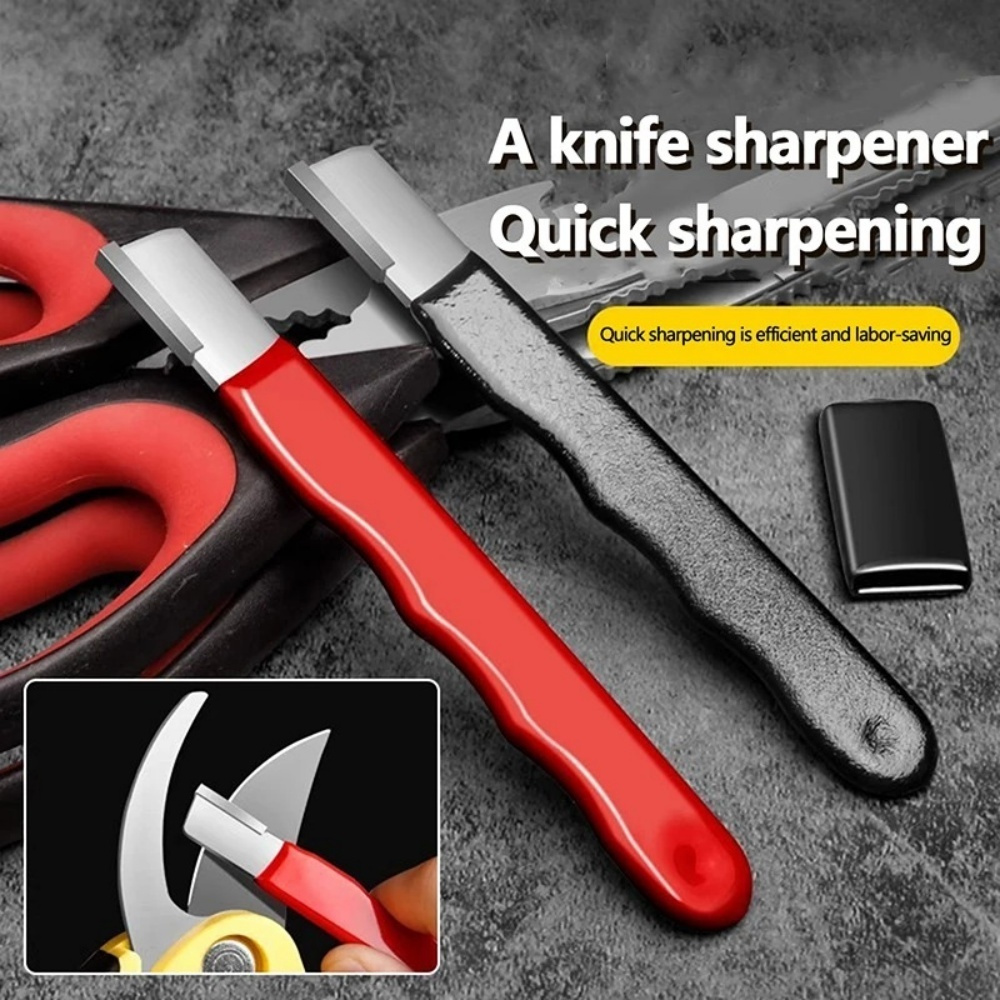 Commercial Kitchen Knives - Affilacoltelli Professionale in Metallo, Affilacoltelli per