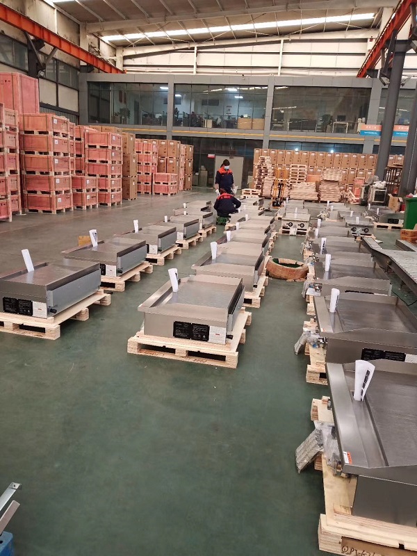 Commercial Kitchen Grill - Piastra Professionale Commerciale a 3 Bruciatori