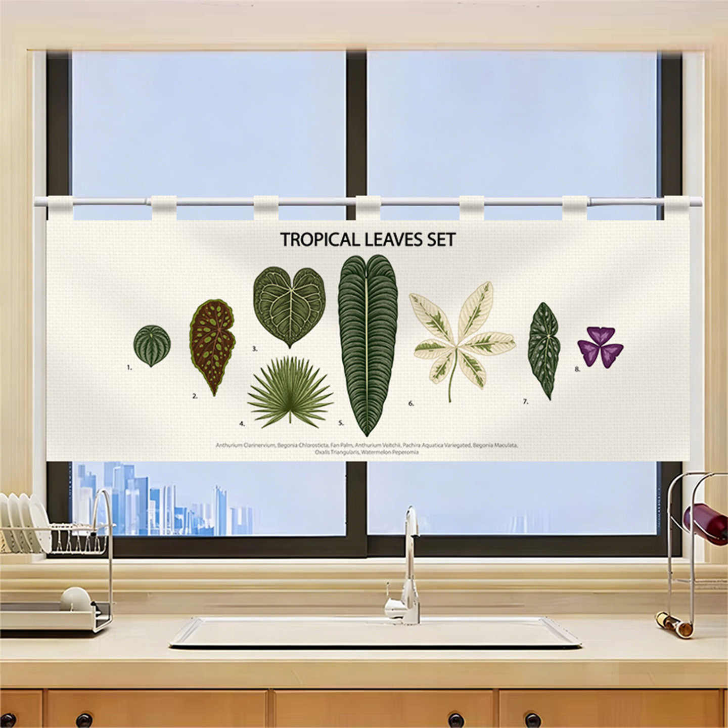 Commercial Kitchen Ceiling - Tenda Noren Vintage VIKAMA Disegnata a