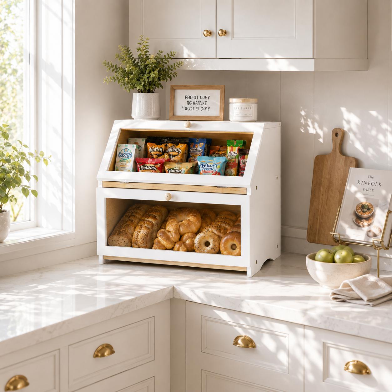 HOMEKOKO Contenitore per Pane  - Commercial Kitchen Utensil Organizer recensione e prezzo
