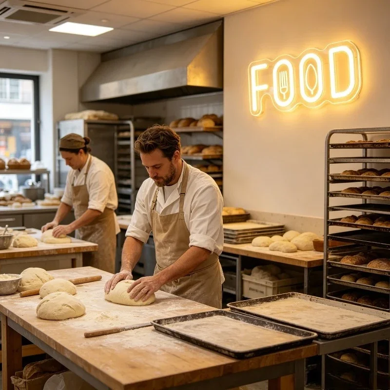 Insegna al Neon per Negozi di  - Commercial Kitchen Windows recensione e prezzo