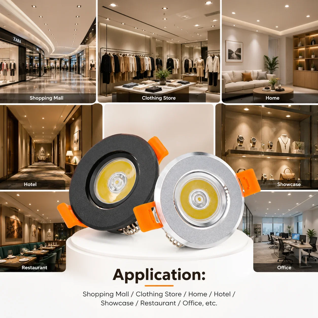JOYINLED Faretto LED da Incass - Commercial Kitchen Ceiling recensione e prezzo