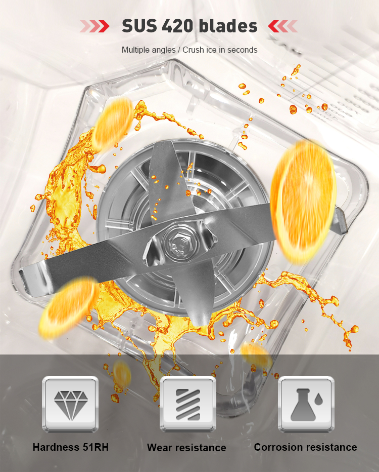 Frullatore Professionale ad Al - Commercial Blender Heavy Duty recensione e prezzo