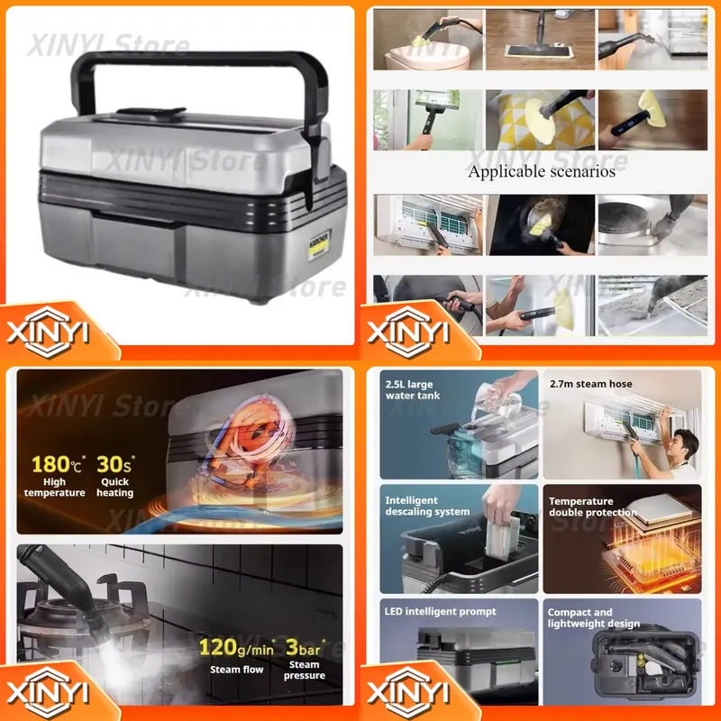 Pulitore a vapore ad alta pres - Commercial Kitchen Deep Cleaning recensione e prezzo