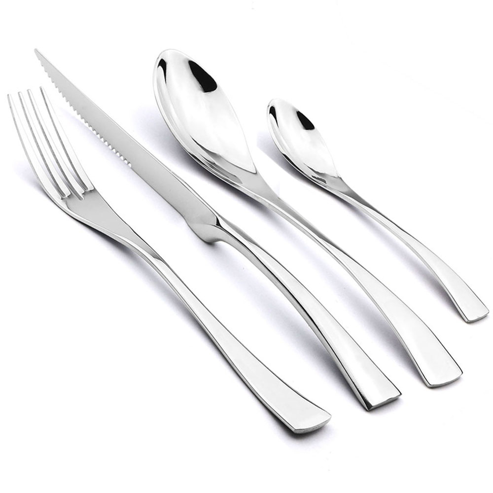 4-Piece 18/10 Posate In Acciai - Commercial Kitchen Knives recensione e prezzo