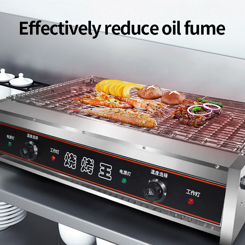 Griglia per barbecue elettrica - Commercial Kitchen Grill recensione e prezzo