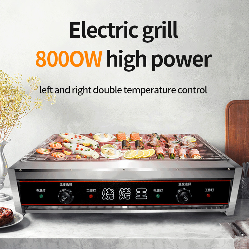 Griglia per barbecue elettrica - Commercial Kitchen Grill recensione e prezzo