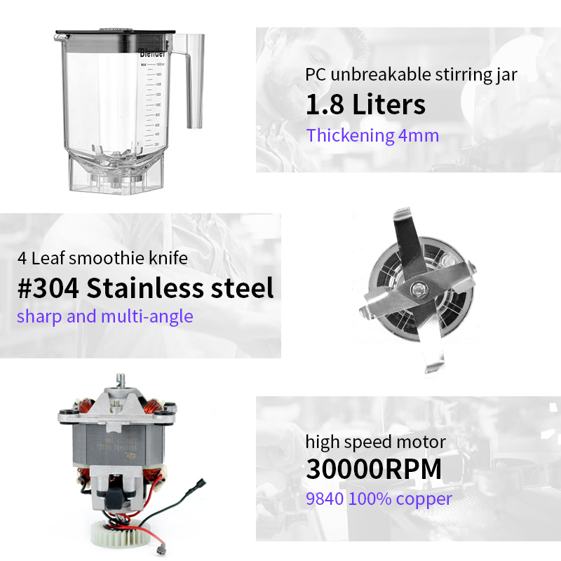 Frullatore Elettrico Commercia - Commercial Blender Heavy Duty recensione e prezzo