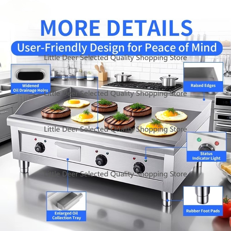 Attrezzatura da cucina per ris - Commercial Kitchen Grill recensione e prezzo