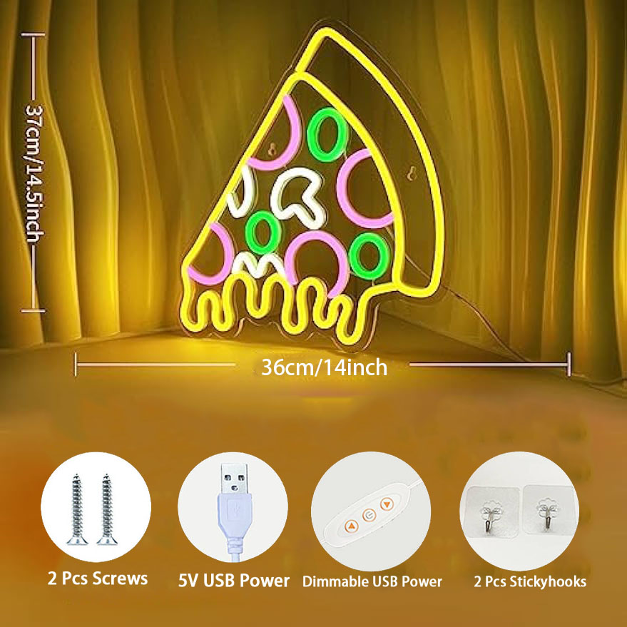 Insegna al Neon LED per Pizzer - Commercial Kitchen Windows recensione e prezzo