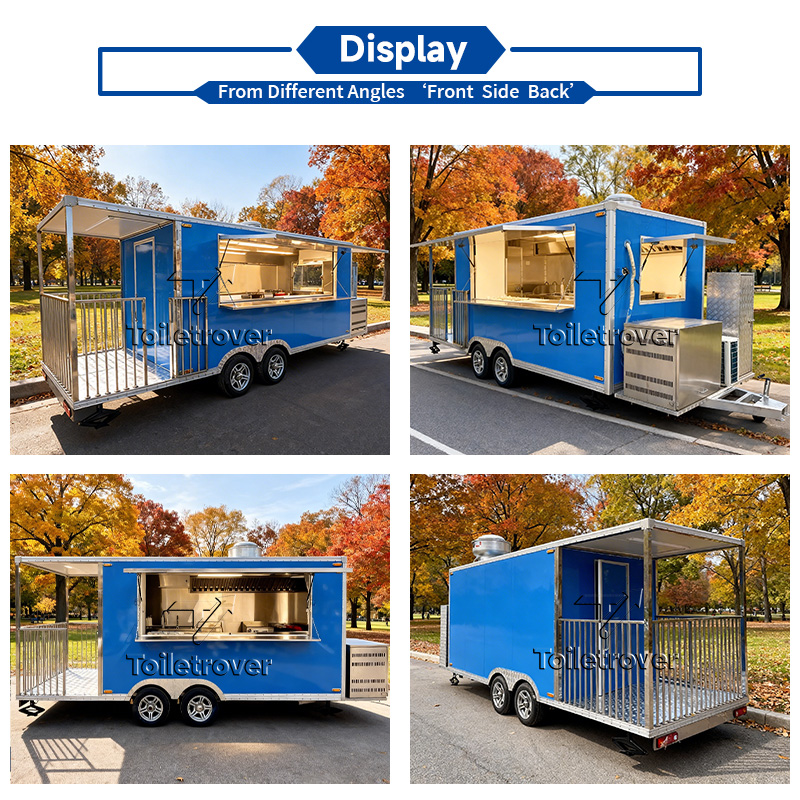 Rimorchio Food Truck Container - Commercial Kitchen Windows recensione e prezzo