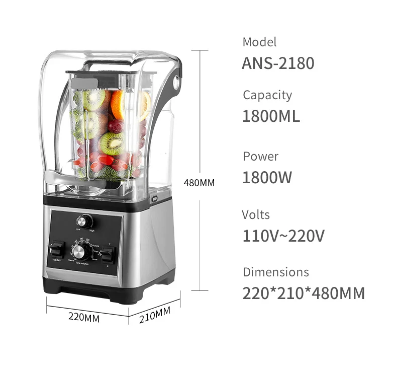 Frullatore Professionale ad Al - Commercial Blender Heavy Duty recensione e prezzo