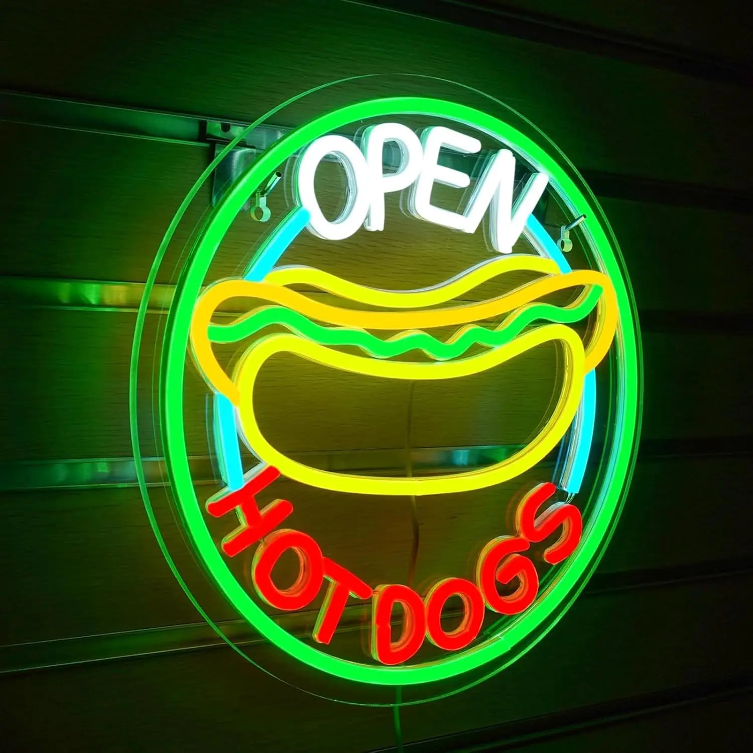 Insegna al Neon LED 'Hot Dog O - Commercial Kitchen Windows recensione e prezzo