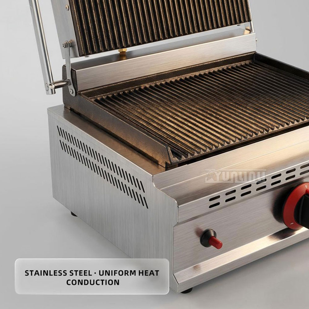 GH-812 Piastra a Gas per Grigl - Commercial Kitchen Grill recensione e prezzo